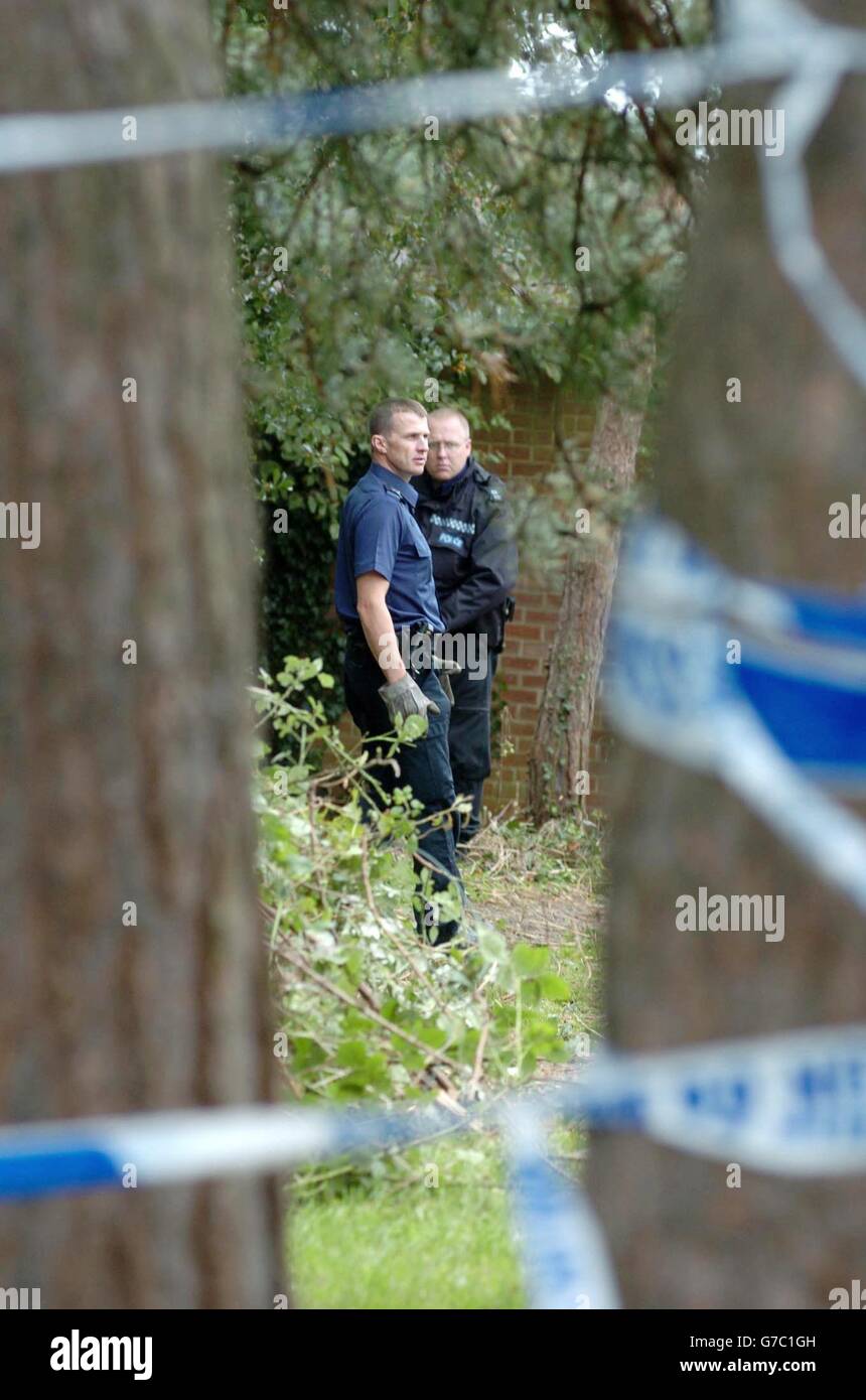 Marie Harding Sussex Police search the surrounding area near to where 73-year-old ...