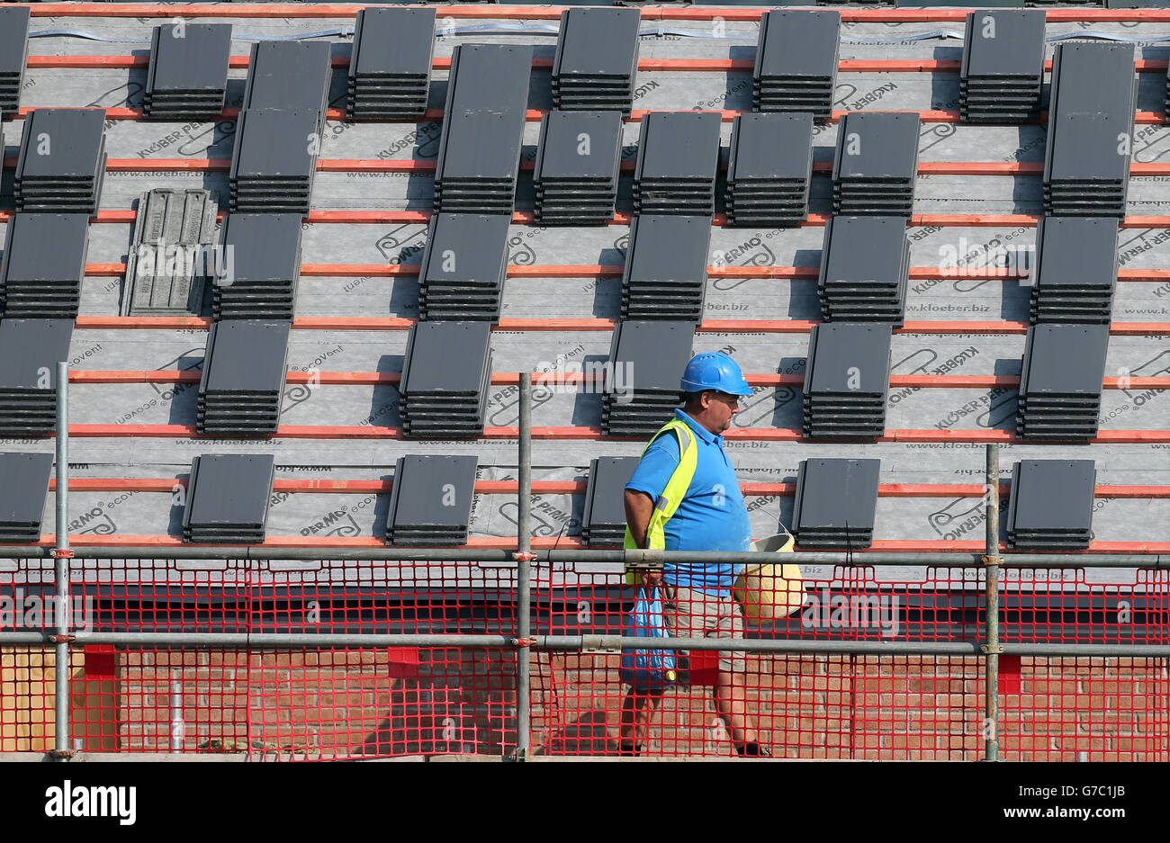 Construction work by Lovell continues on new retirement homes in Belle