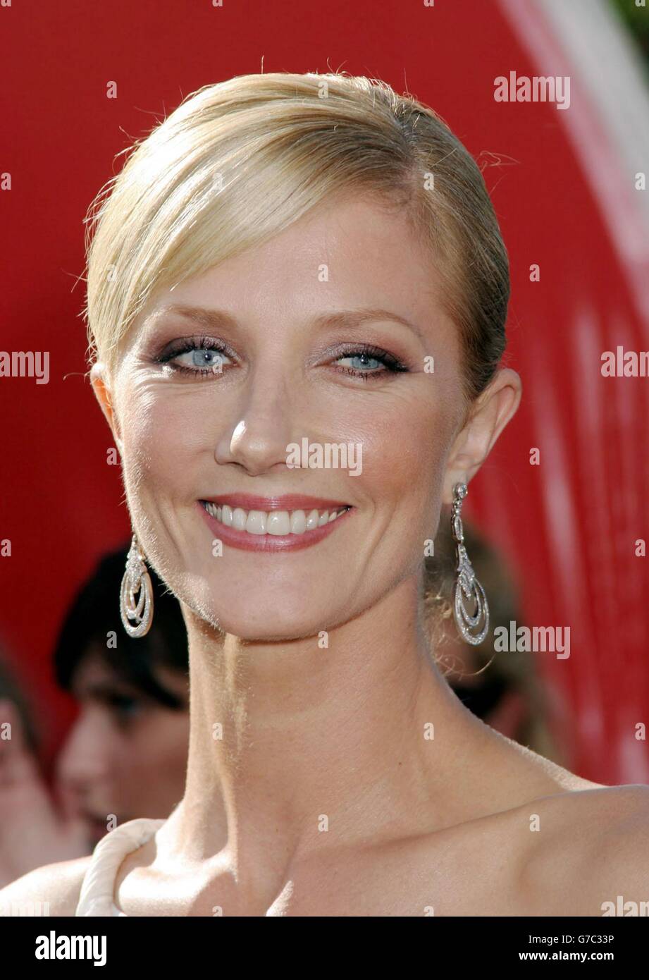 British actress joely richardson arrives for the 56th annual emmy hi