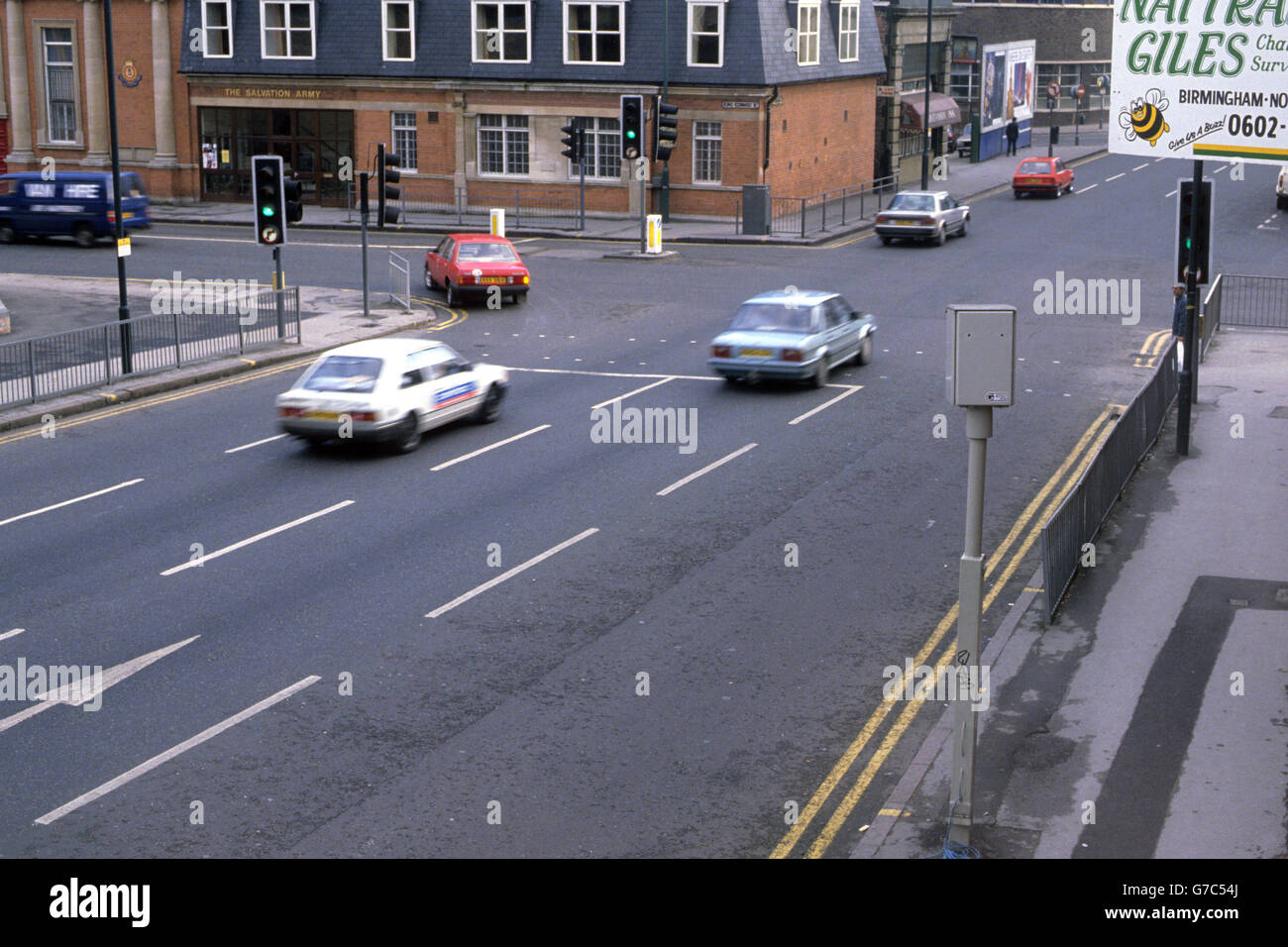 Transport Police Cameras Nottingham Stock Photo Alamy