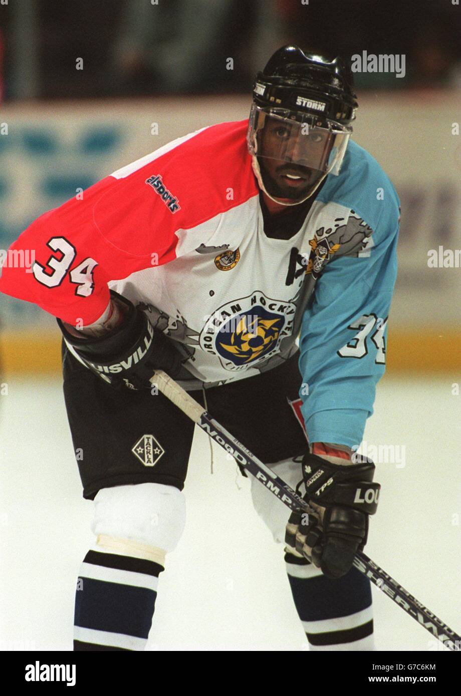 Ice hockey manchester storm v lulea hires stock photography and images