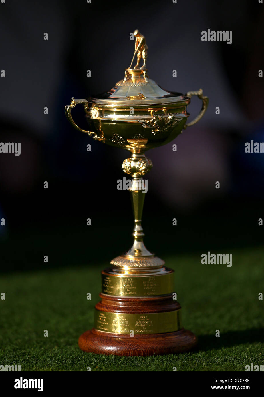 Golf - 40th Ryder Cup - Practice Day One - Gleneagles Stock Photo