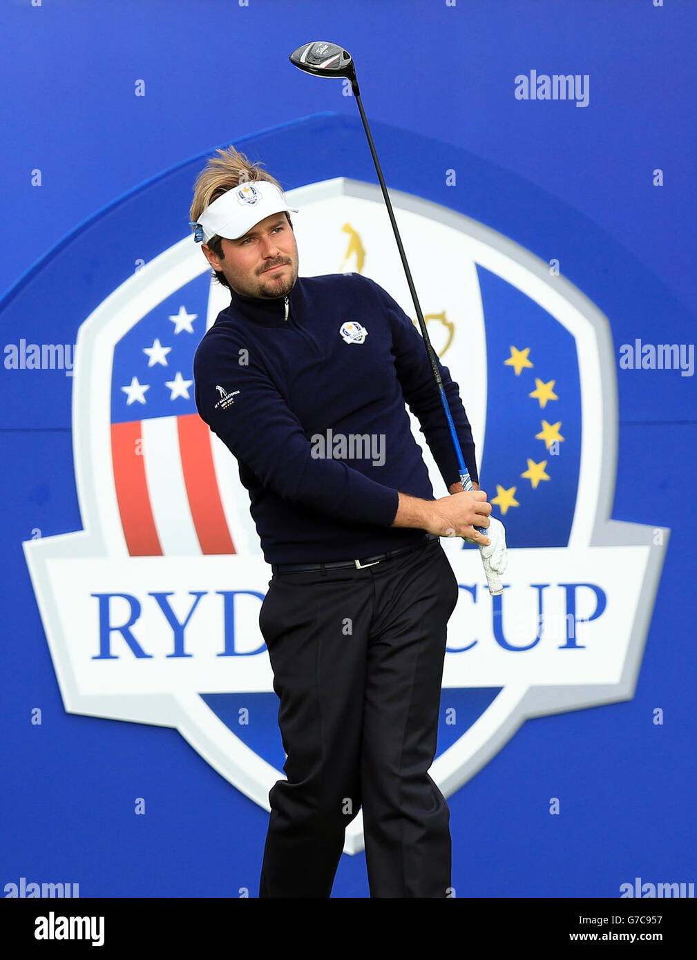 Europes victor dubuisson tees off hi-res stock photography and images -  Alamy
