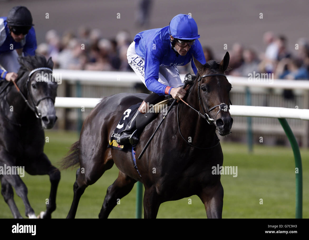 Horse Racing - The Cambridgeshire Meeting - Day One - Newmarket Racecourse Stock Photo