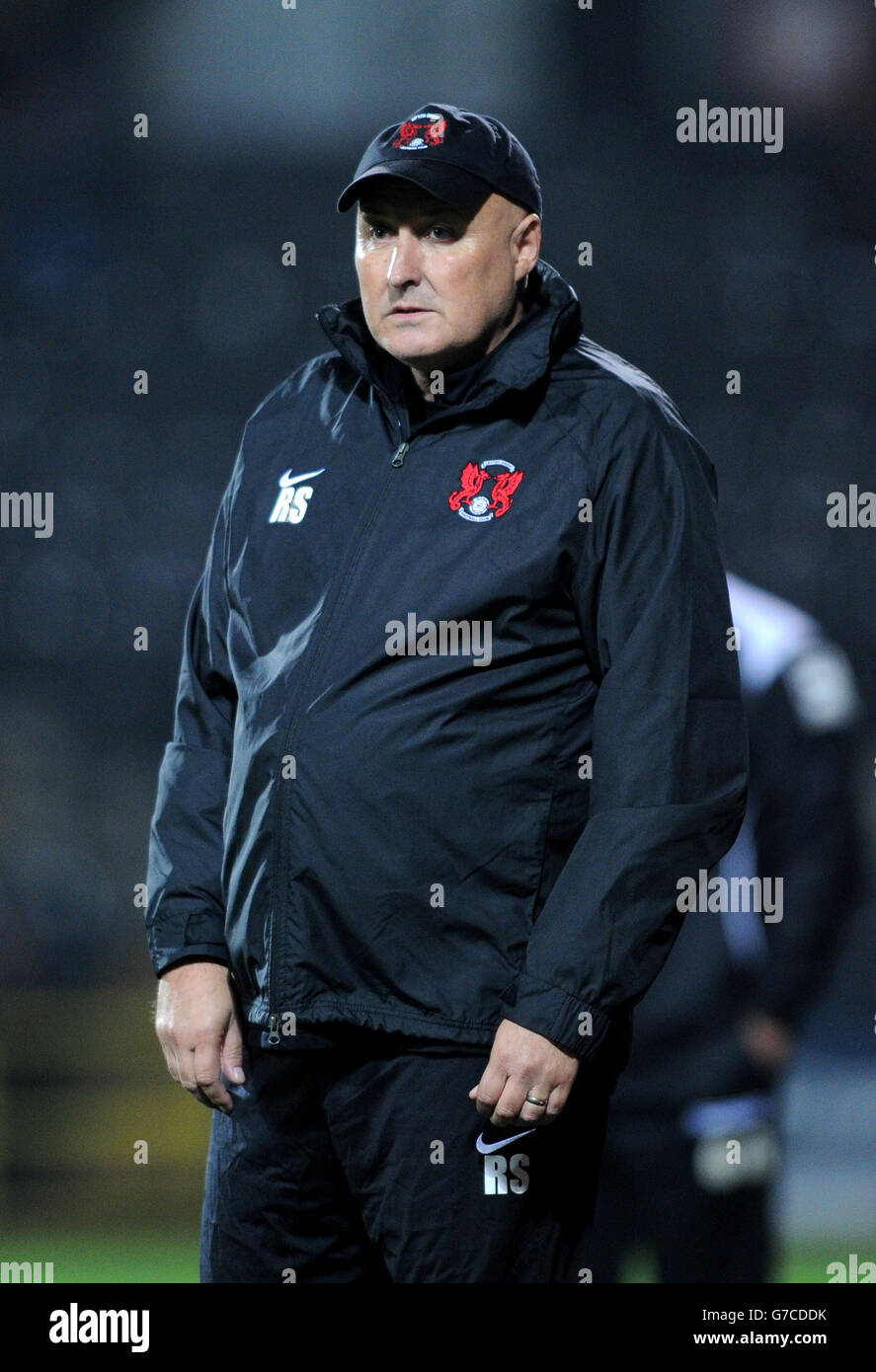 Soccer - Sky Bet League One - Notts County v Leyton Orient - Meadow Lane. Leyton Orient manager Russell Slade Stock Photo