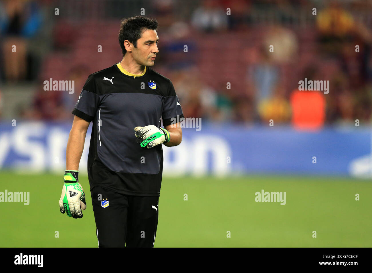 Apoel Nicosia Goalkeeper Hi Res Stock Photography And Images Alamy
