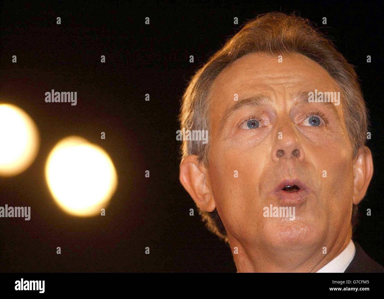 Prime Minister Tony Blair Stock Photo - Alamy