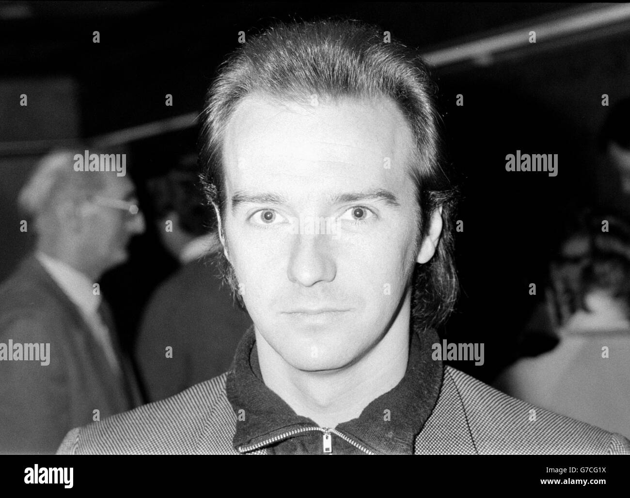 Midge Ure, 31 of the Rock Group Ultravox, who with Bob Geldof wrote the Band Aid single 'Do They Know It's Christmas?'. Stock Photo