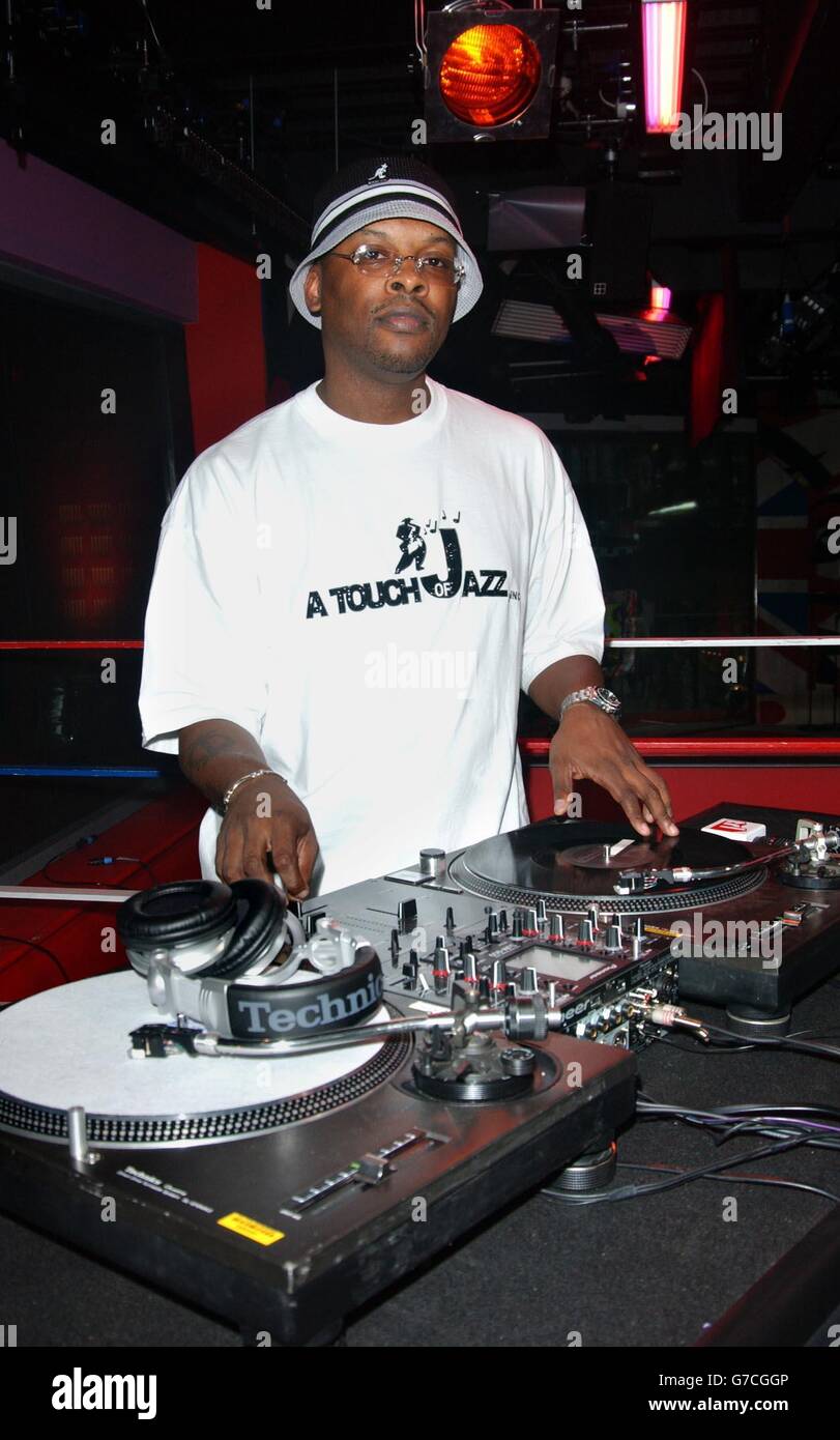 DJ Jazzy Jeff during his guest appearance on MTV's TRL Total Request