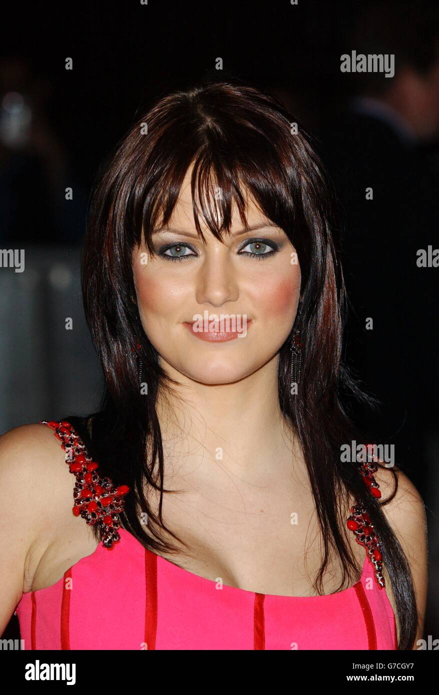 Actress Yana Gupta arrives for the 2004 Sangeet Awards - the first ever celebration of Bollywood film music - at the Royal Albert Hall, Kensington Gore, central London. Stock Photo
