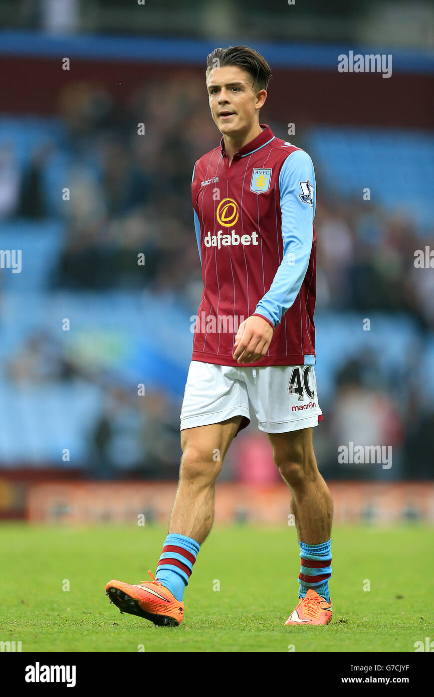 Jack Grealish Aston Villa Arsenal High Resolution Stock Photography And Images Alamy