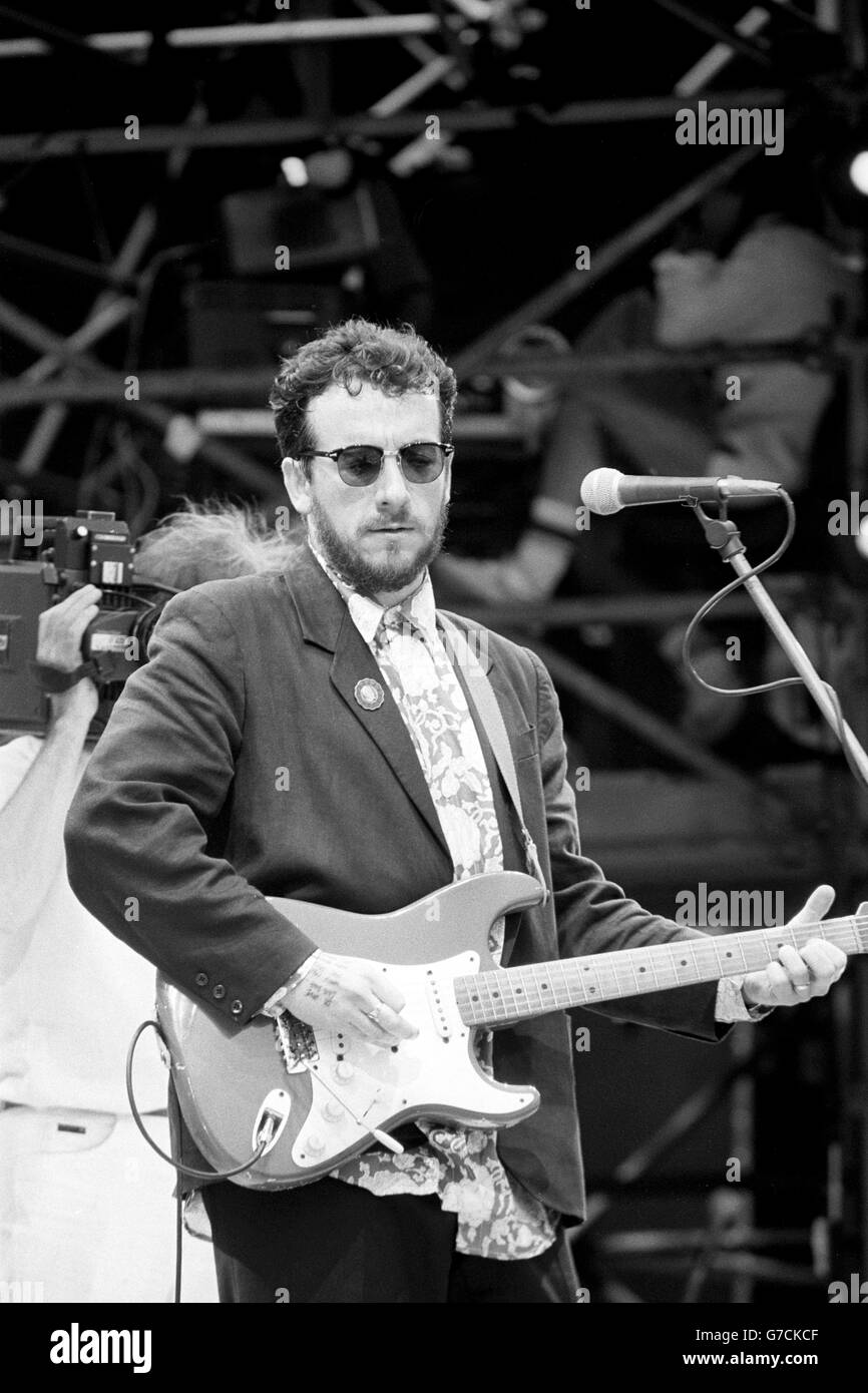 Music Elvis Costello Stock Photo Alamy