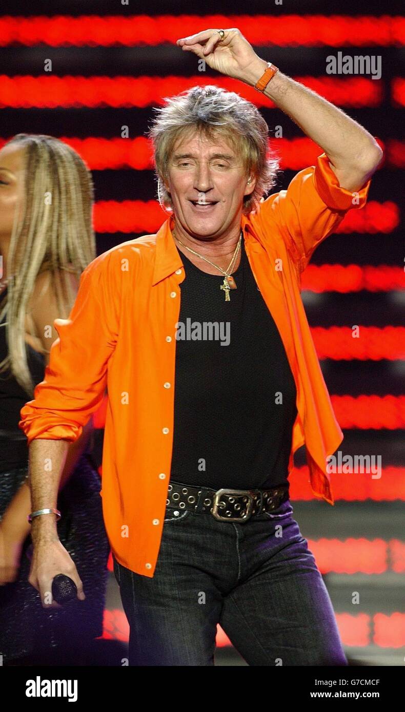 One Night with Rod Stewart Stock Photo Alamy