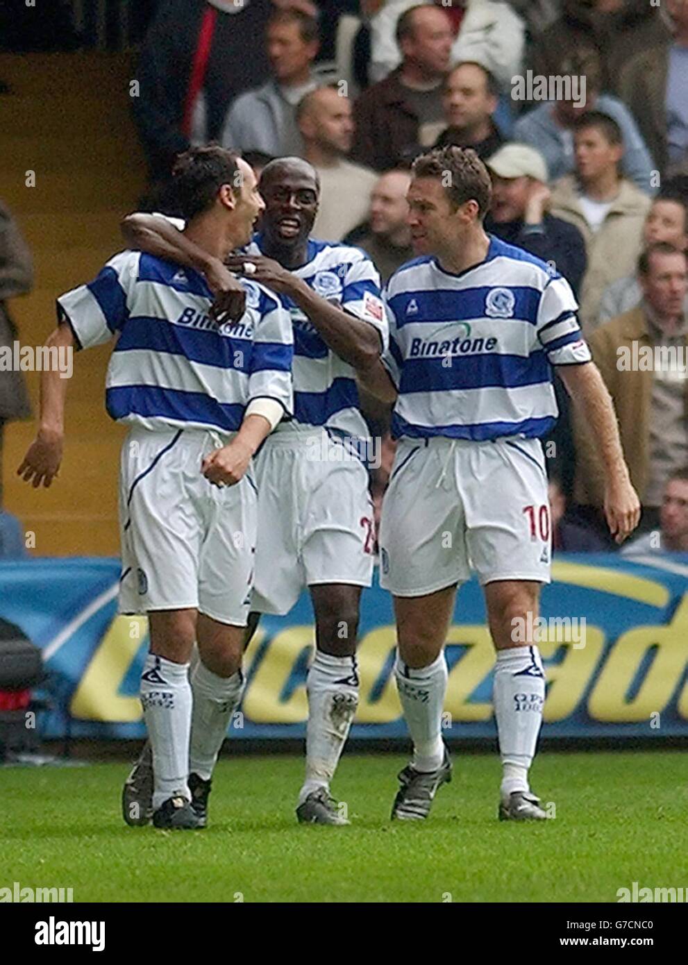 QPR V WEST HAM Stock Photo