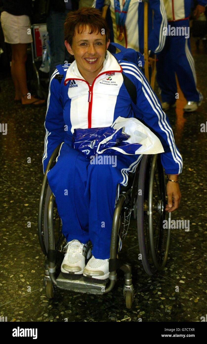 Paralympics Tanni Grey-Thompson Stock Photo