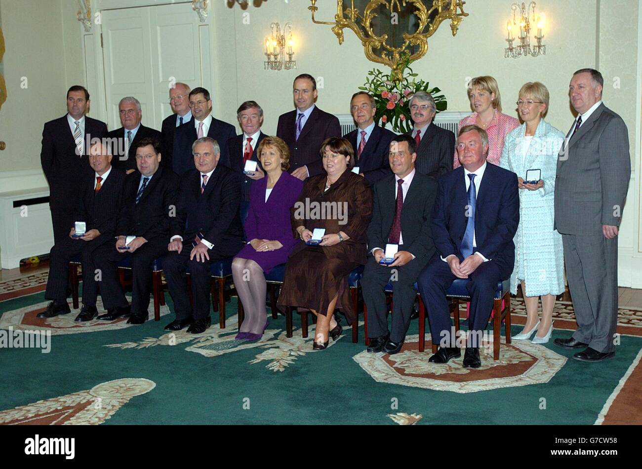 Irish Reshuffle Stock Photo Alamy