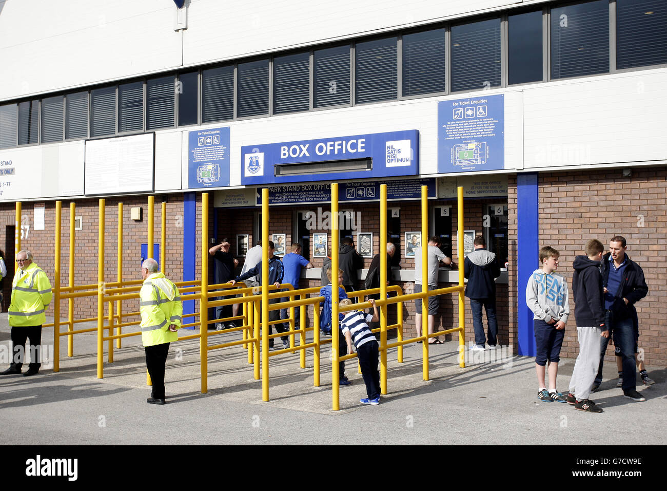 Box office at goodison hi-res stock photography and images - Alamy
