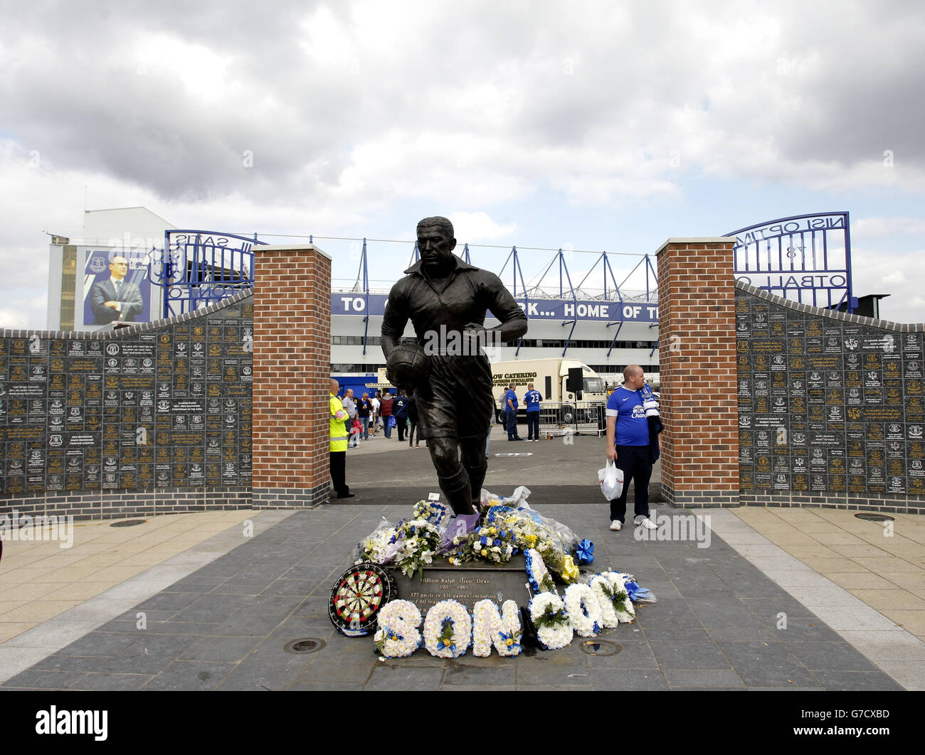 Soccer - Barclays Premier League - Everton v Crystal Palace - Goodison Park Stock Photo