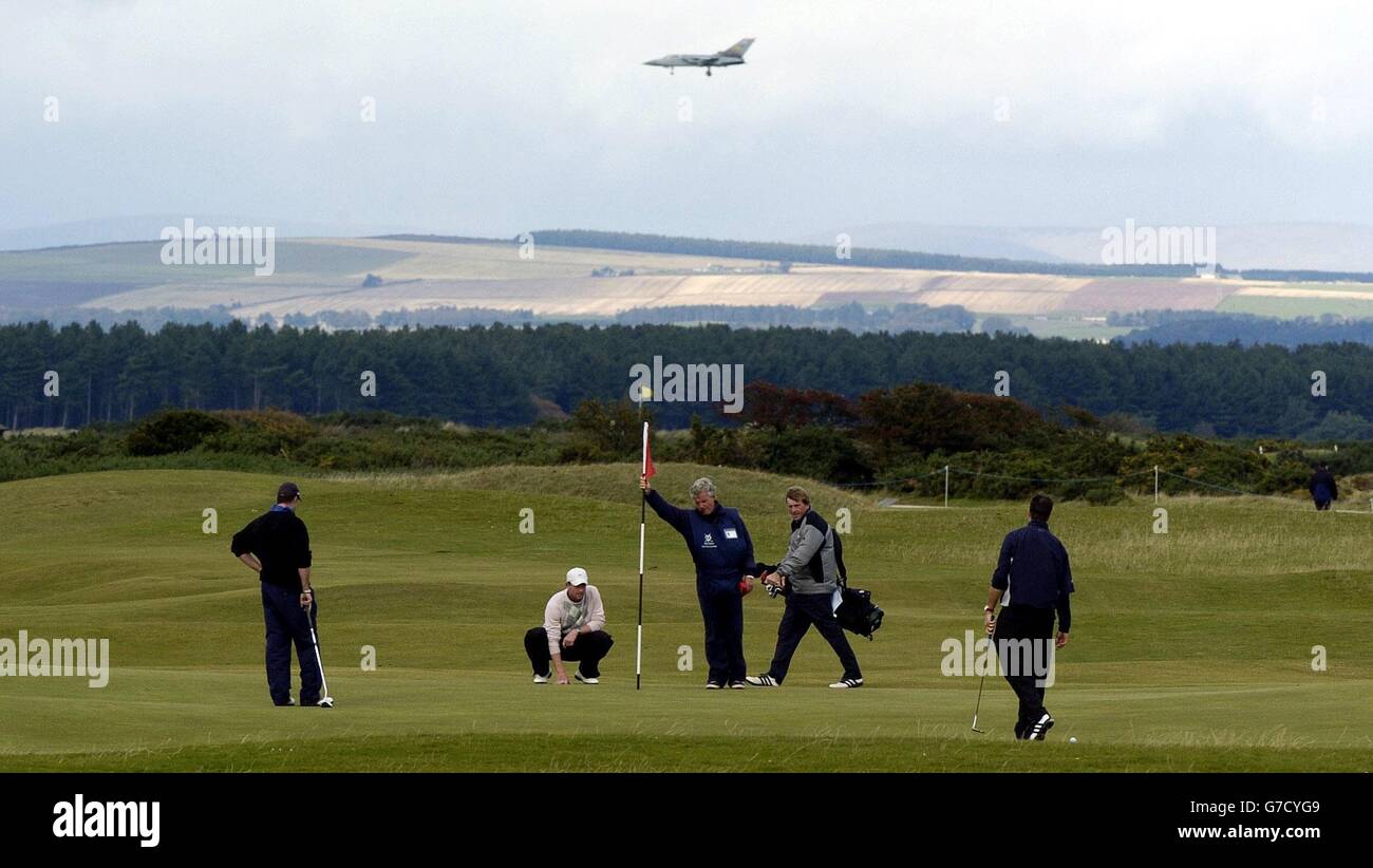 Dunhill Links Championship Practise Stock Photo Alamy