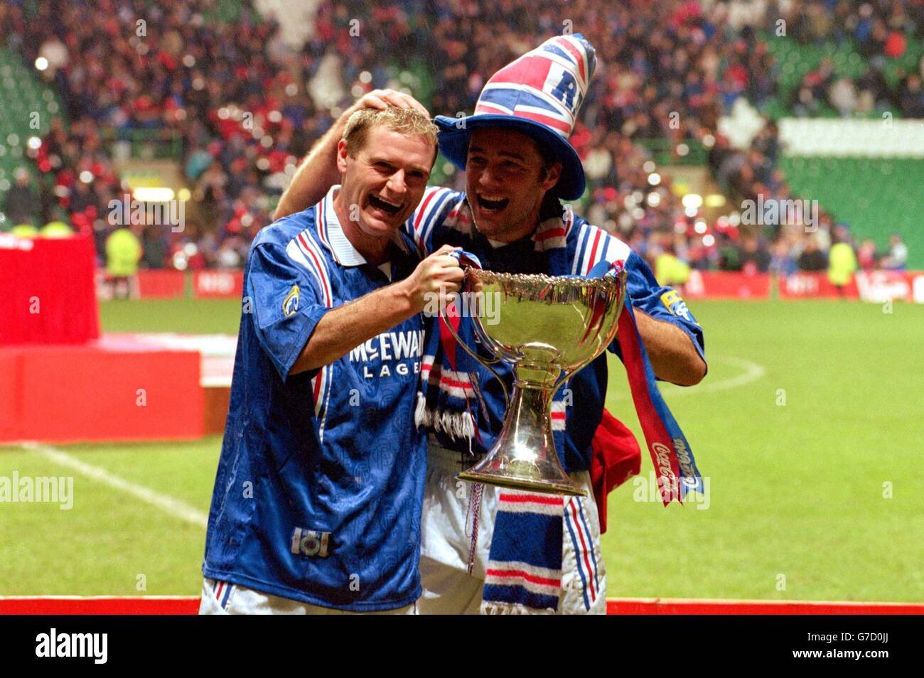 Soccer - Scottish Coca Cola Cup - Final - Rangers v Heart of Midlothian Stock Photo