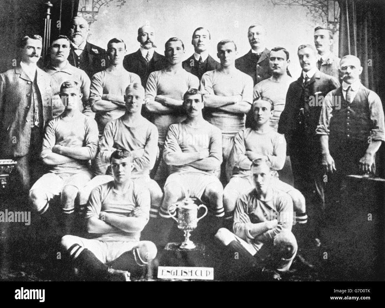 Soccer - 1904 FA Cup Final Winners - Manchester City Team Photocall Stock Photo