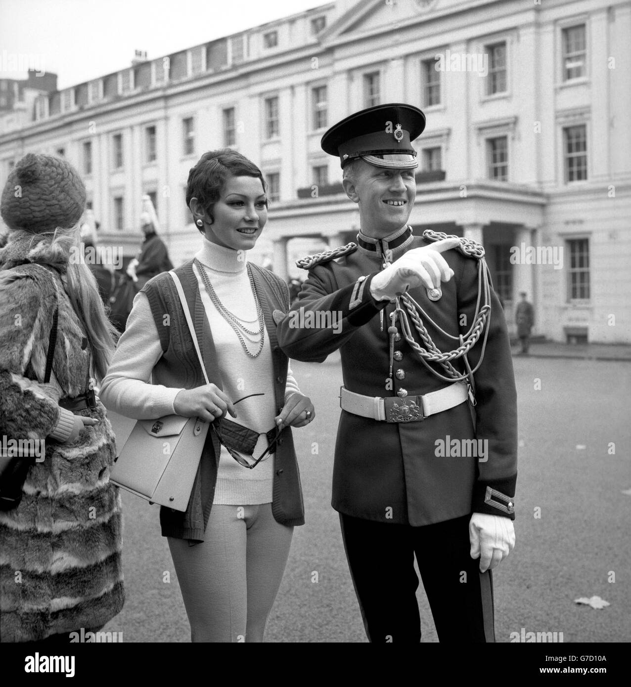 Miss world contestants during a sightseeing trip around london hires