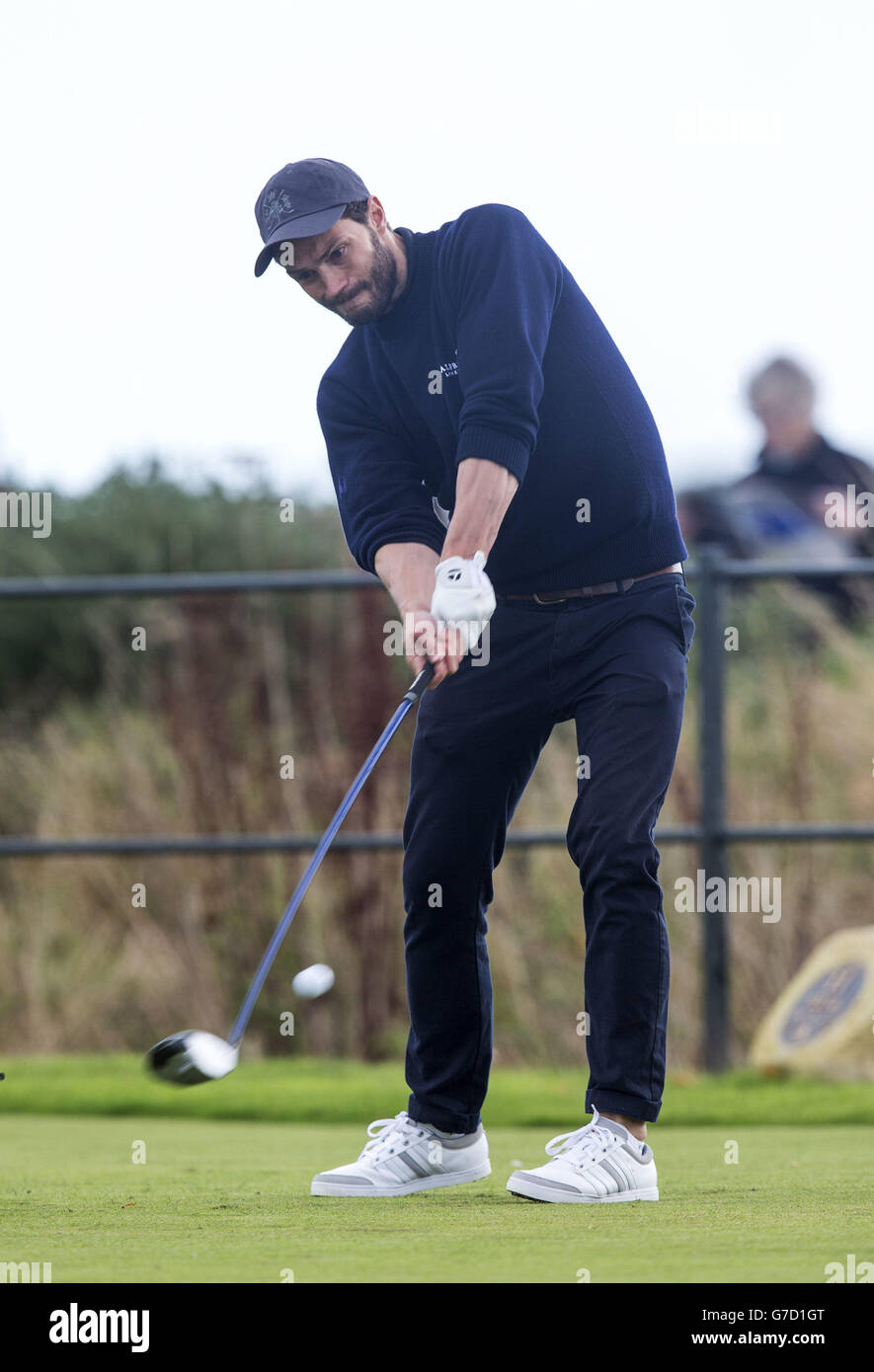 Golf alfred dunhill links championship day one carnoustie championship