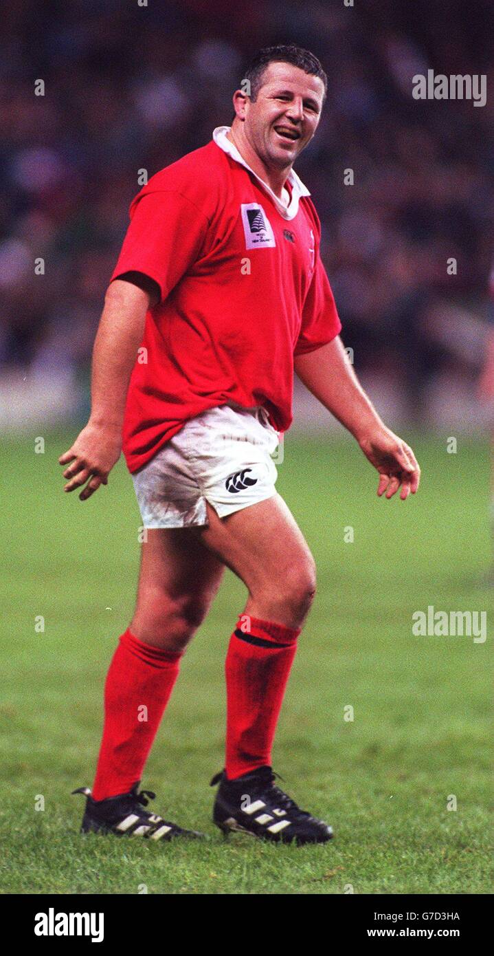 Rugby Union England v New Zealand Barbarians. Sean Fitzpatrick, New
