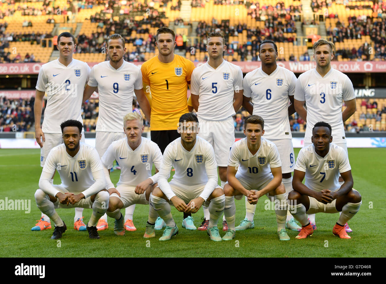 Soccer - UEFA Euro Under 21 2015 - Qualifying - Play-Off - England v  Croatia - Molineux Stock Photo - Alamy