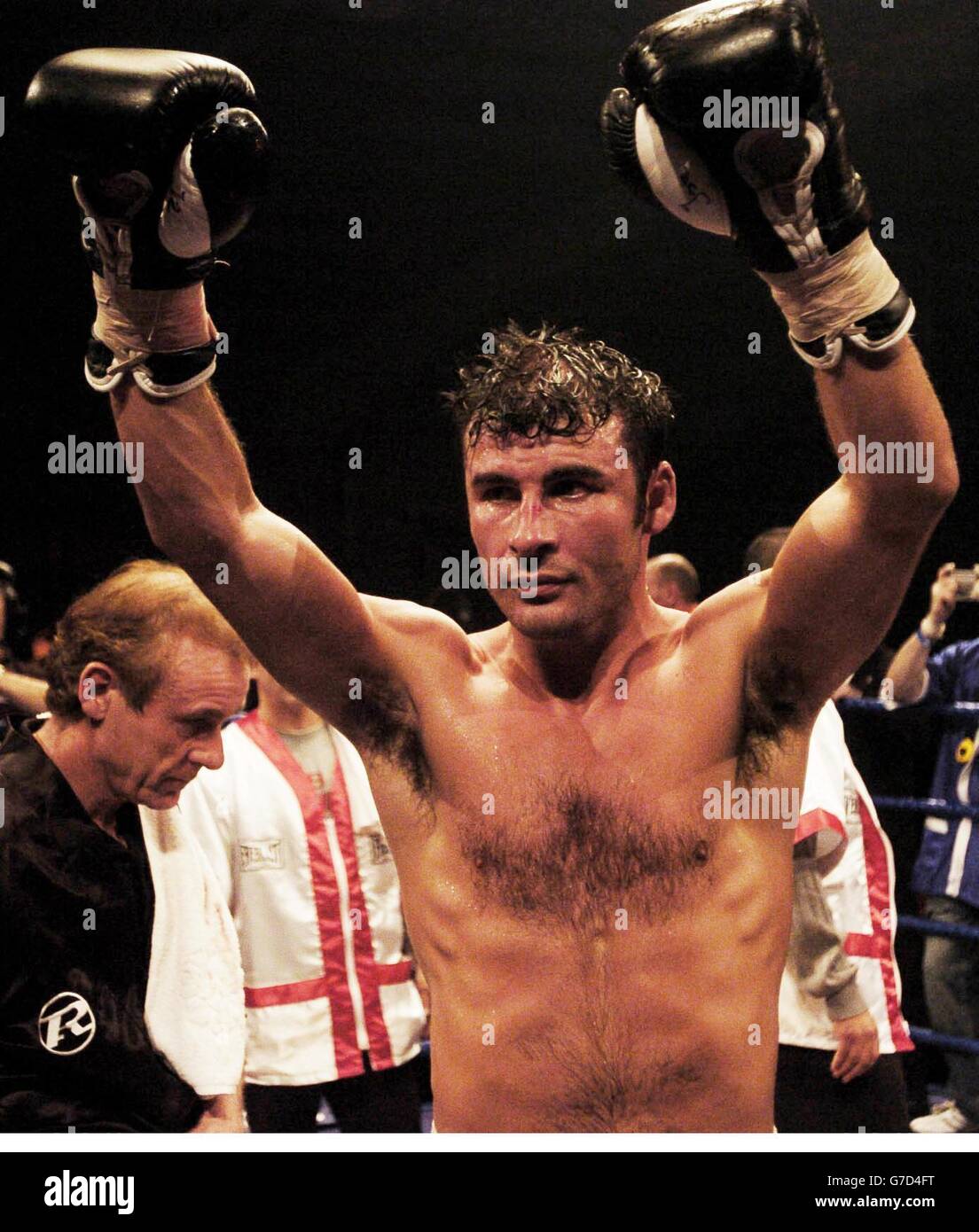 Boxing celebrating joe calzaghe kabary salem hi res stock photography and images Alamy
