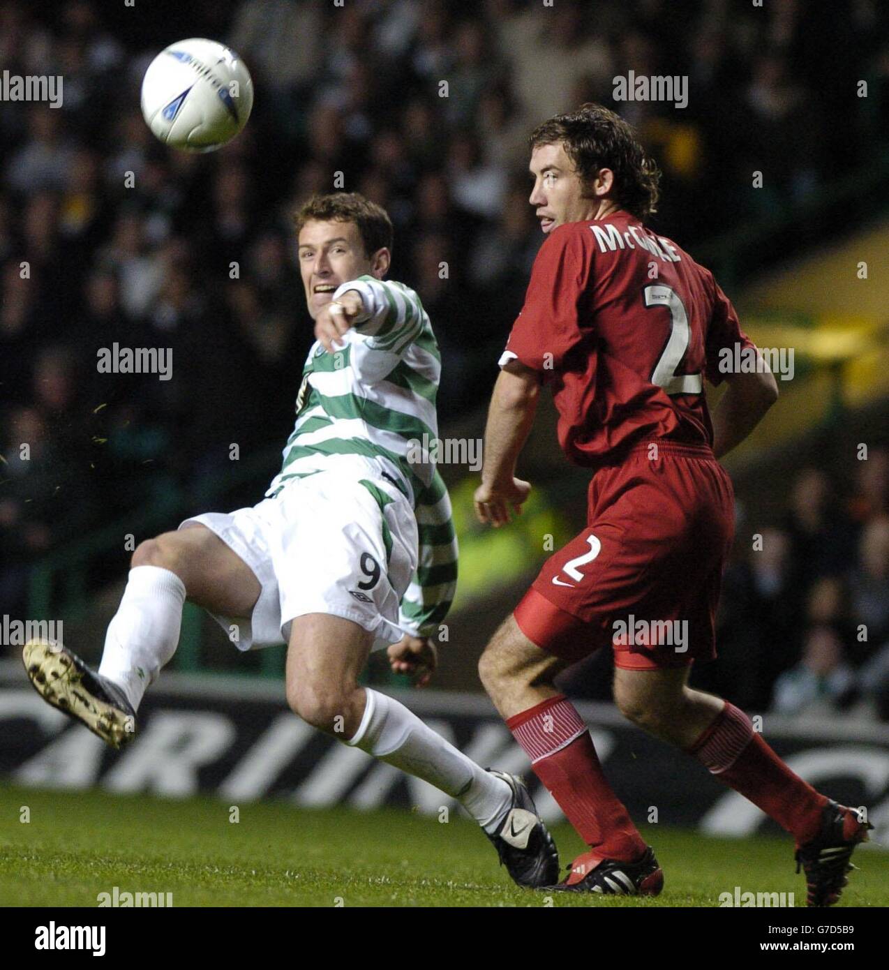 Celtic V Aberdeen Stock Photo - Alamy