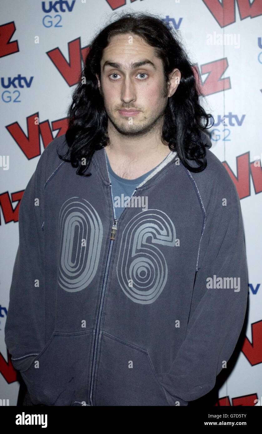 Ross Noble during the 25th Anniversary of Viz at Cafe de Paris in central London. Stock Photo