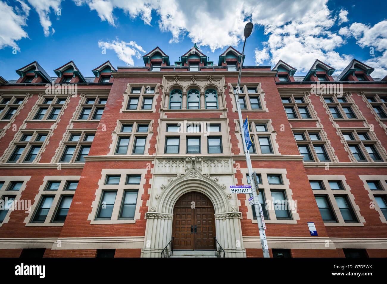 Xavier Hall, at Johnson and Wales University, in Providence, Rhode Island. Stock Photo