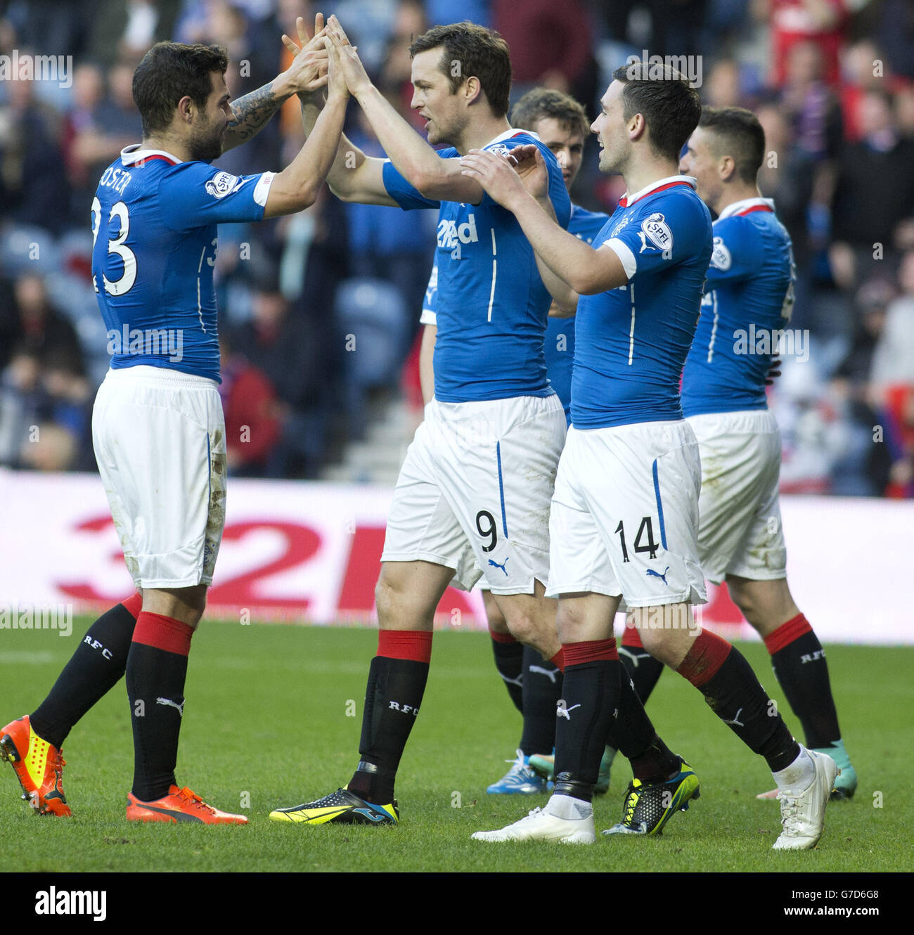 Soccer - SPFL Championship - Rangers v Raith Rovers - Ibrox Stadium Stock Photo