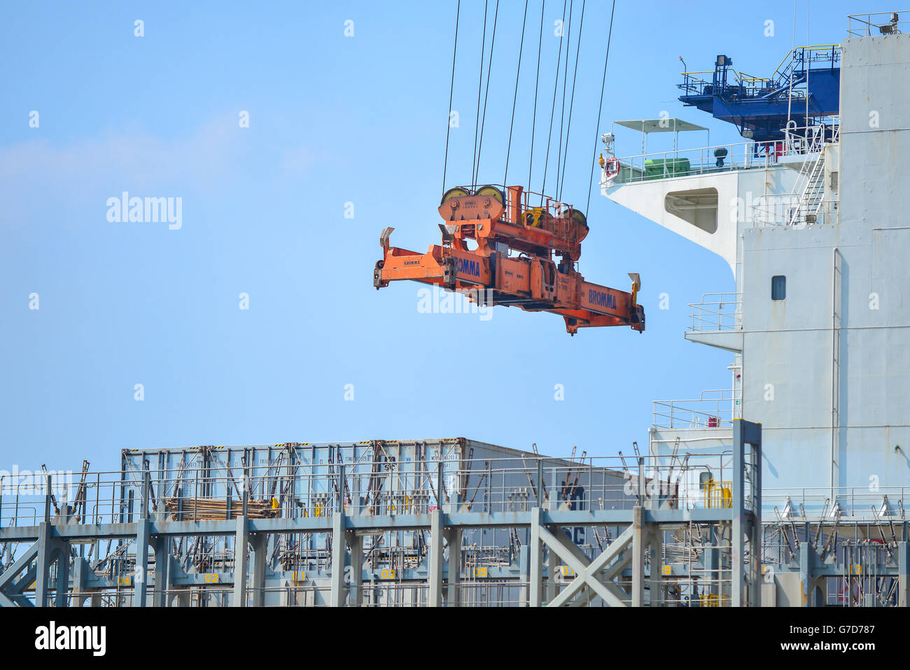 Mexican port of Veracruz on October 23, 2015 in Veracruz, Mexico Stock ...