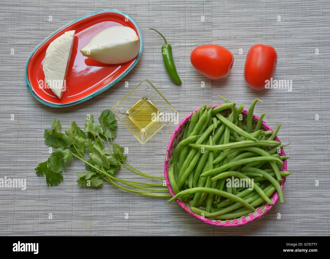 Mexican food ingredients Stock Photo
