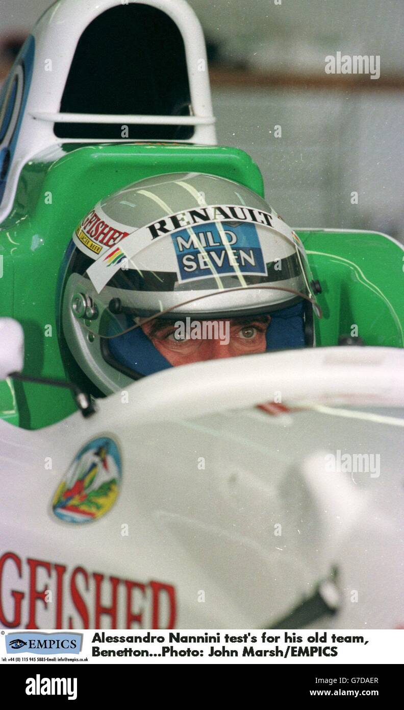 Alessandro nannini helmet 2025