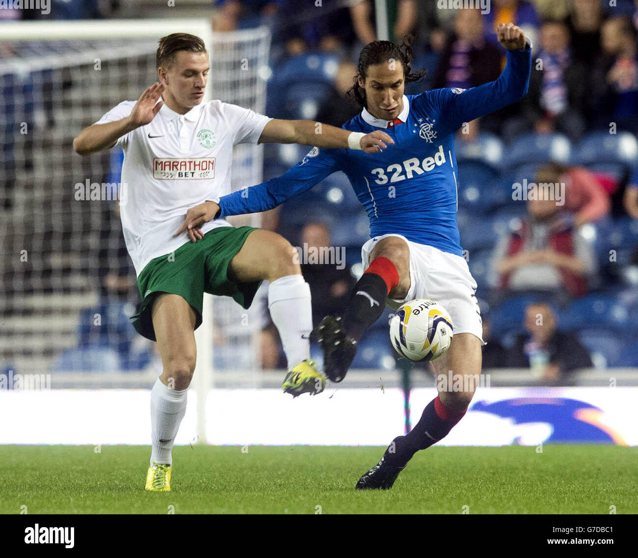 Jason Scotland Rangers Soccer - Scottish Championship - Rangers v Hibernian - Ibrox. Rangers ...