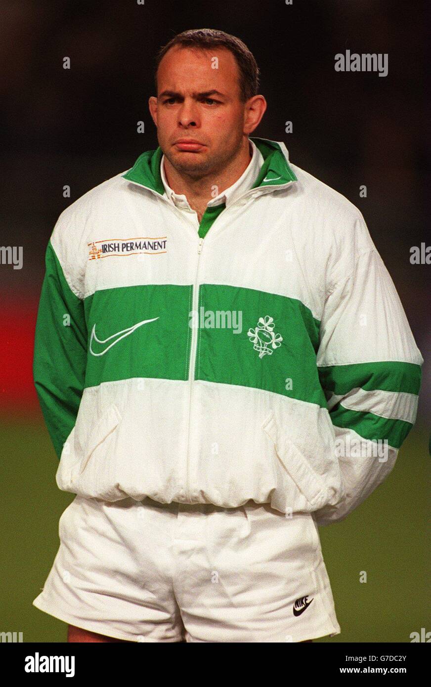 Rugby Ireland v Western Samoa Stock Photo Alamy