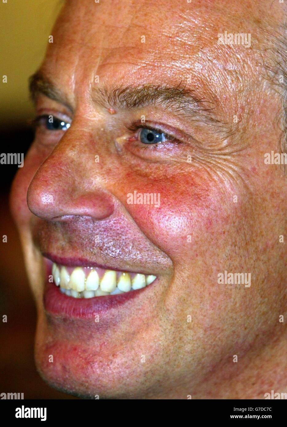 Blair meets experts on African Problems Stock Photo - Alamy