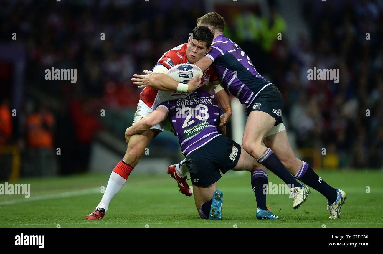 WIGAN WARRIORS RUGBY LEAGUE SCARF - GRAND FINAL 2014