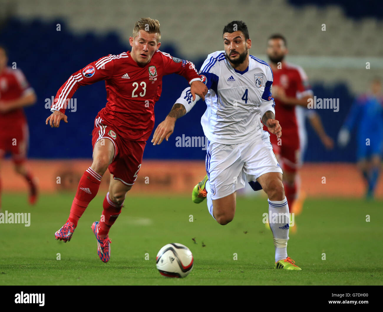 Soccer Uefa Euro 16 Qualifying Group B Wales V Cyprus Cardiff City Stadium Stock Photo Alamy