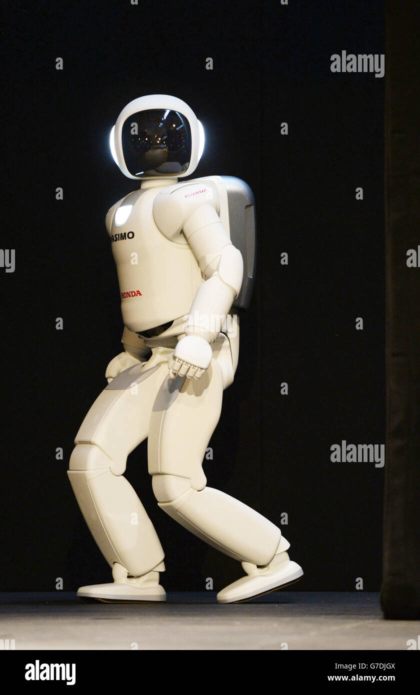 ASIMO (Advanced Step in Innovative MObility) Honda's humanoid robot, as ...