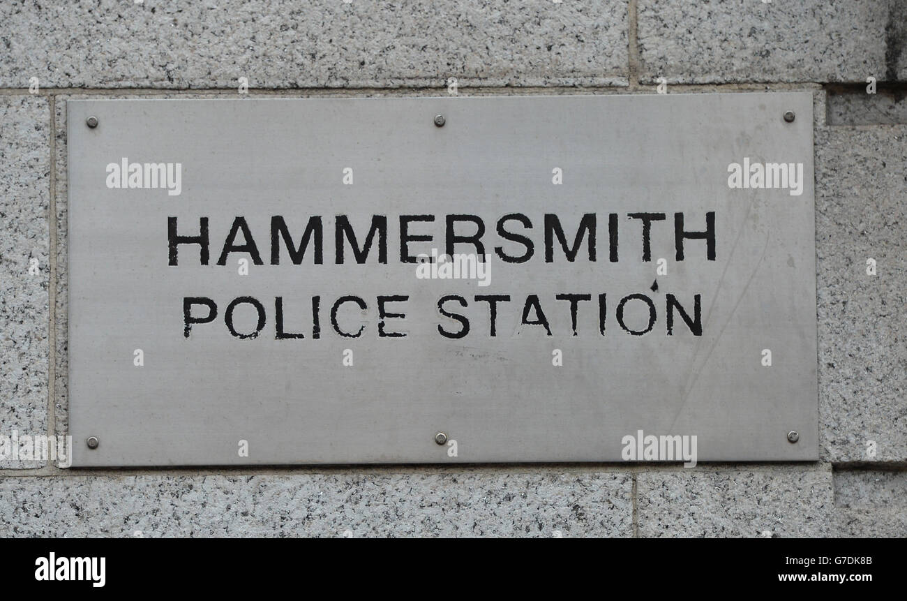Hammersmith Police Station stock Stock Photo Alamy