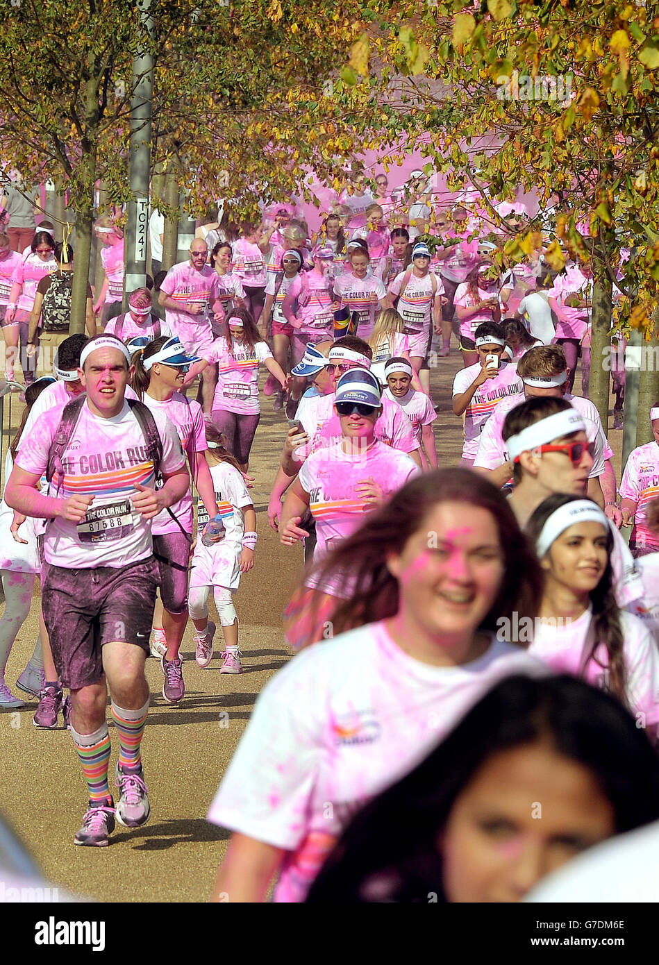 Dulux Color Run - London Stock Photo - Alamy
