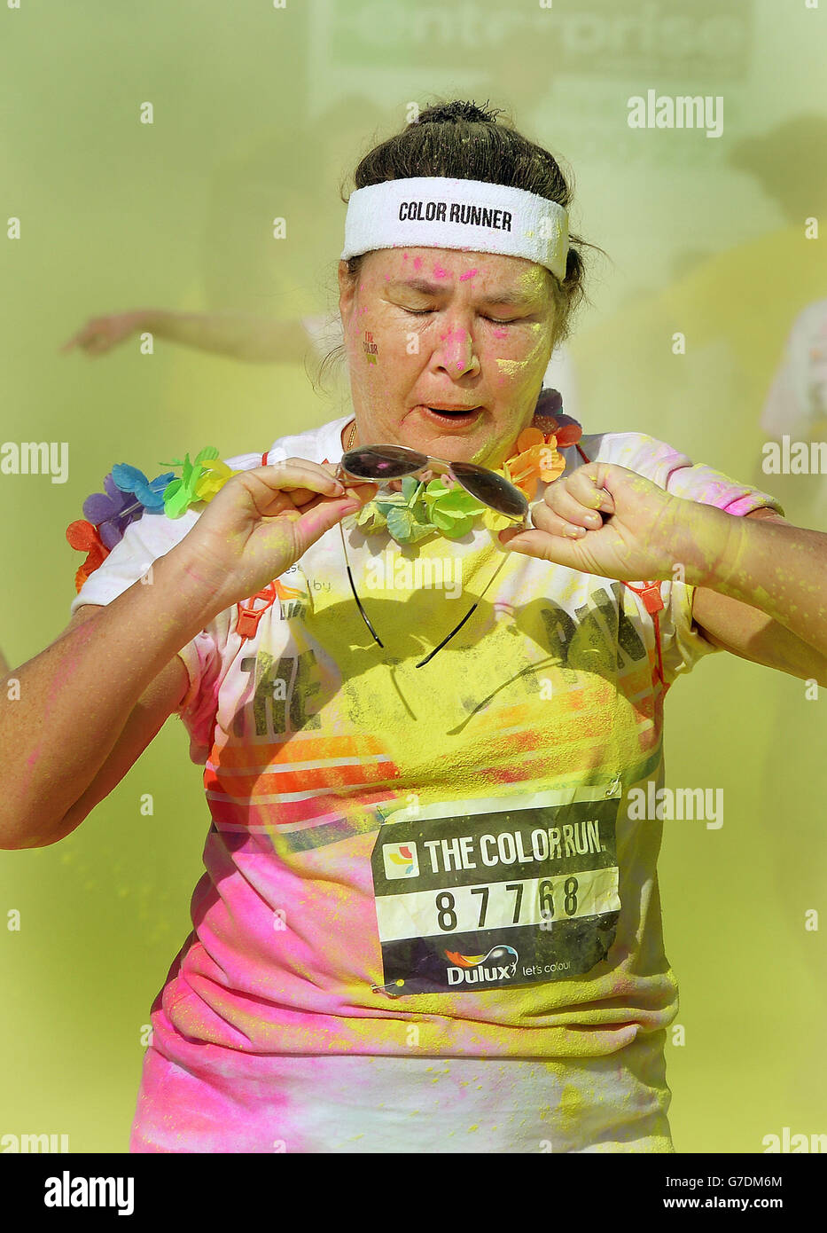 Dulux Color Run - London Stock Photo - Alamy
