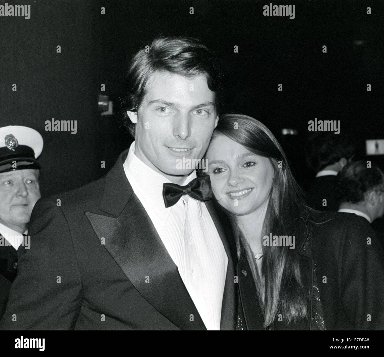 Christopher Reeve Superman premiere Stock Photo