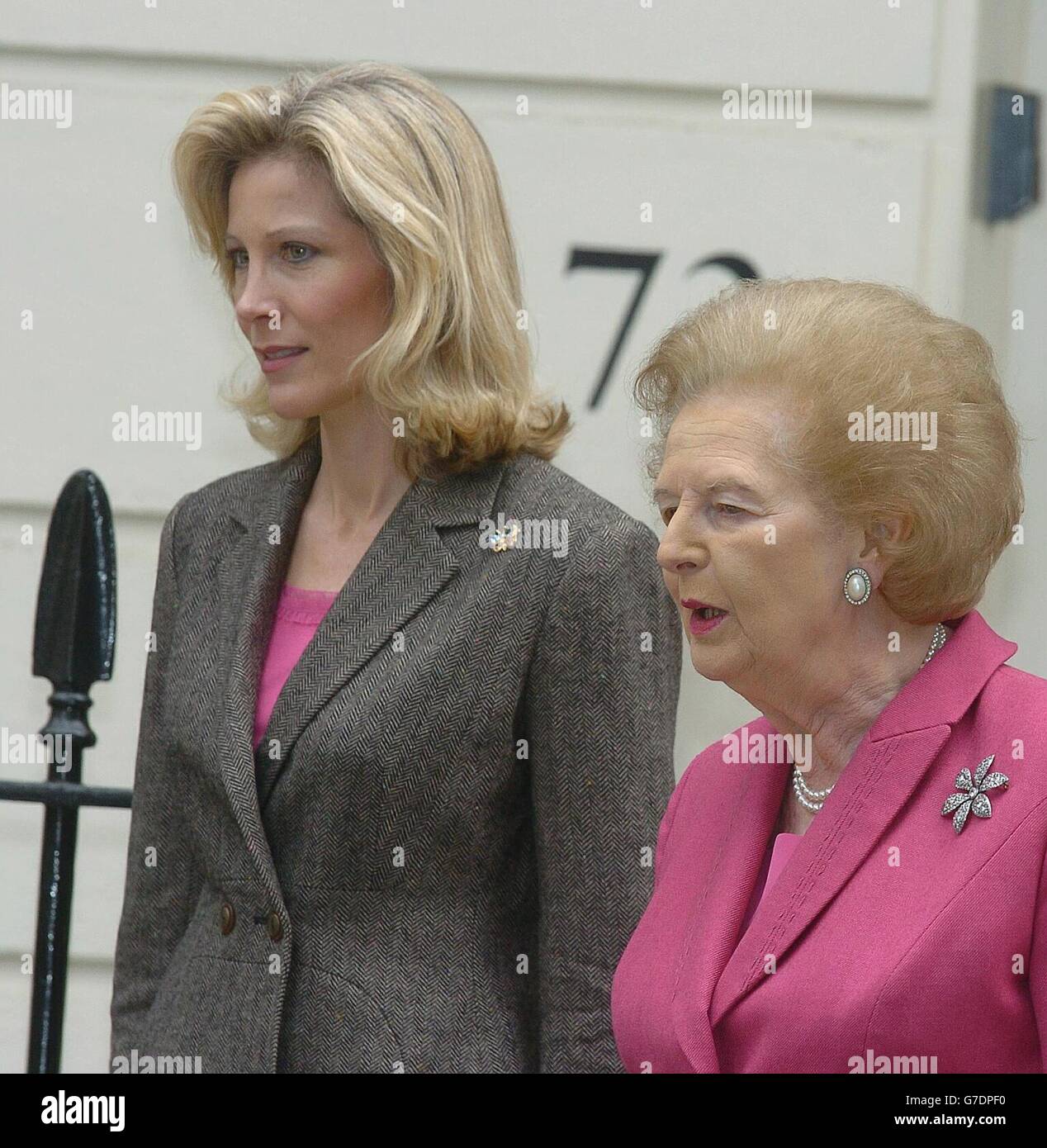 Baroness Thatcher Stock Photo