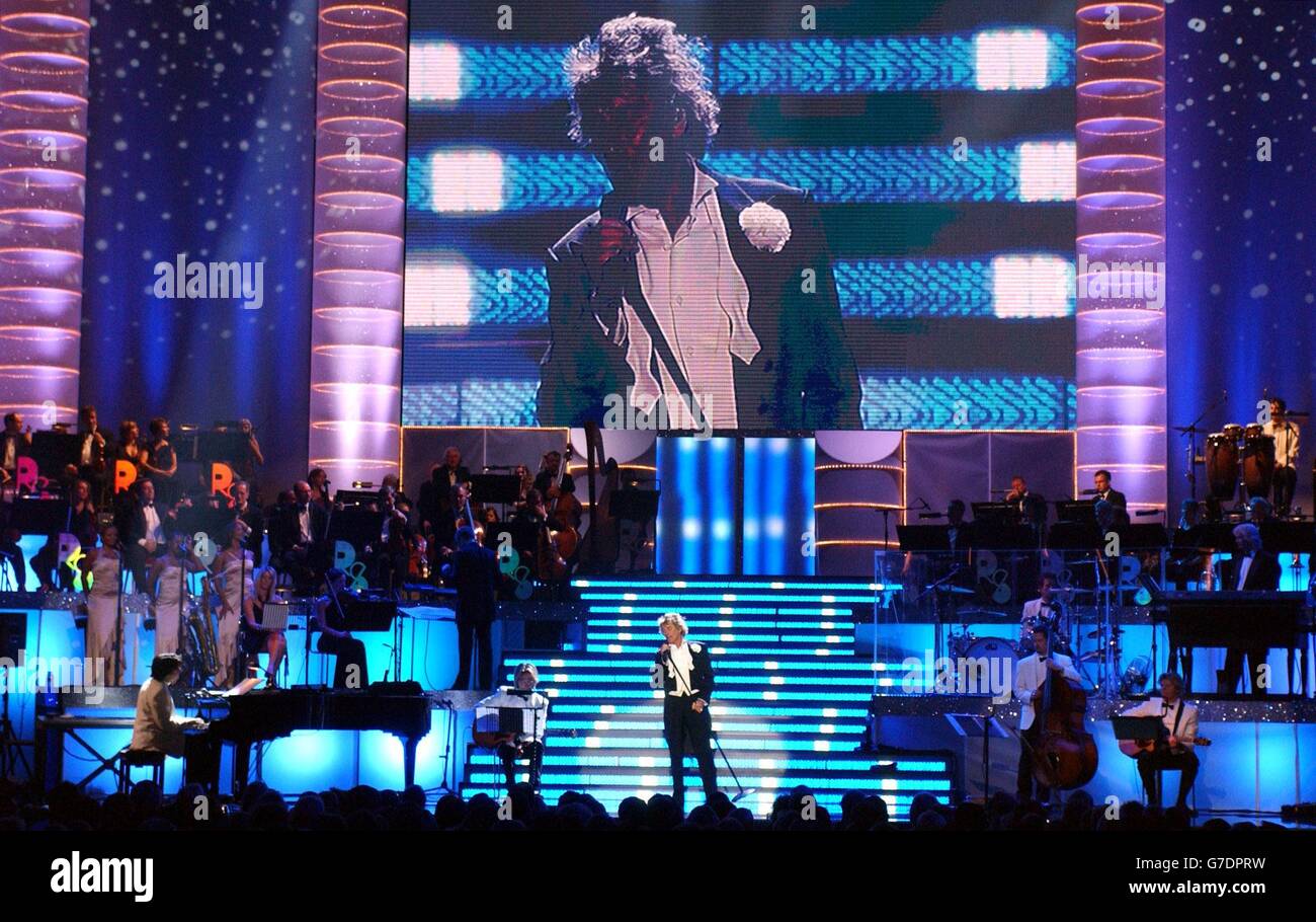 One Night with Rod Stewart Stock Photo Alamy