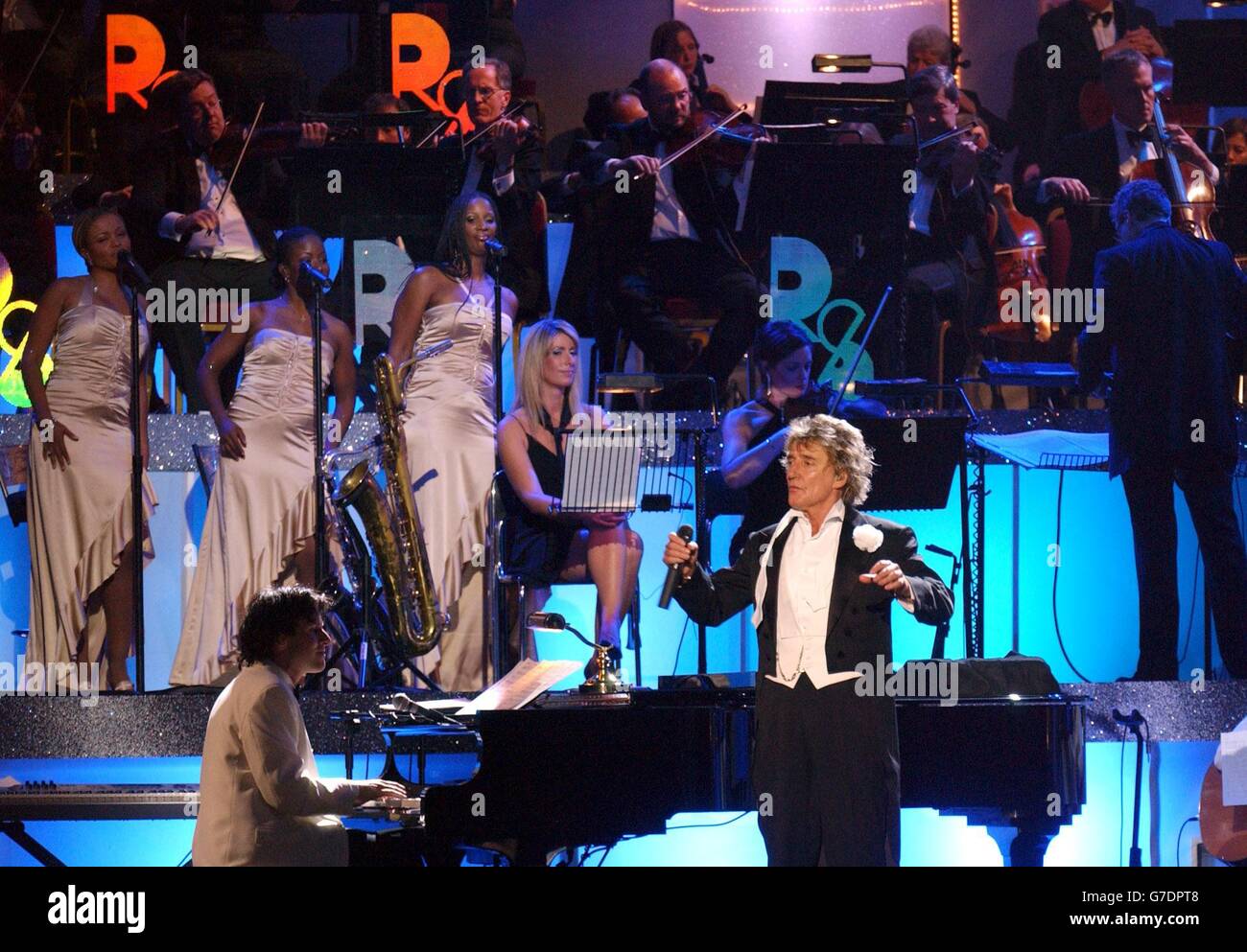 One Night with Rod Stewart Stock Photo Alamy